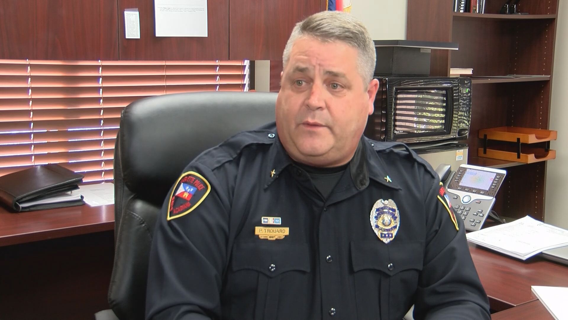 Only on News 15: Lafayette interim police chief explains reason for 46% drop in murders